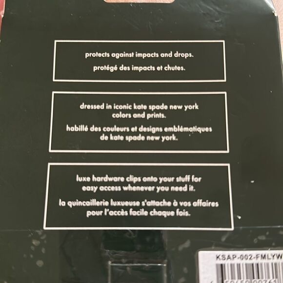 Kate Spade New York Protective Case for Apple Pro Yellow Floral Medley  NIB - Picture 4 of 4